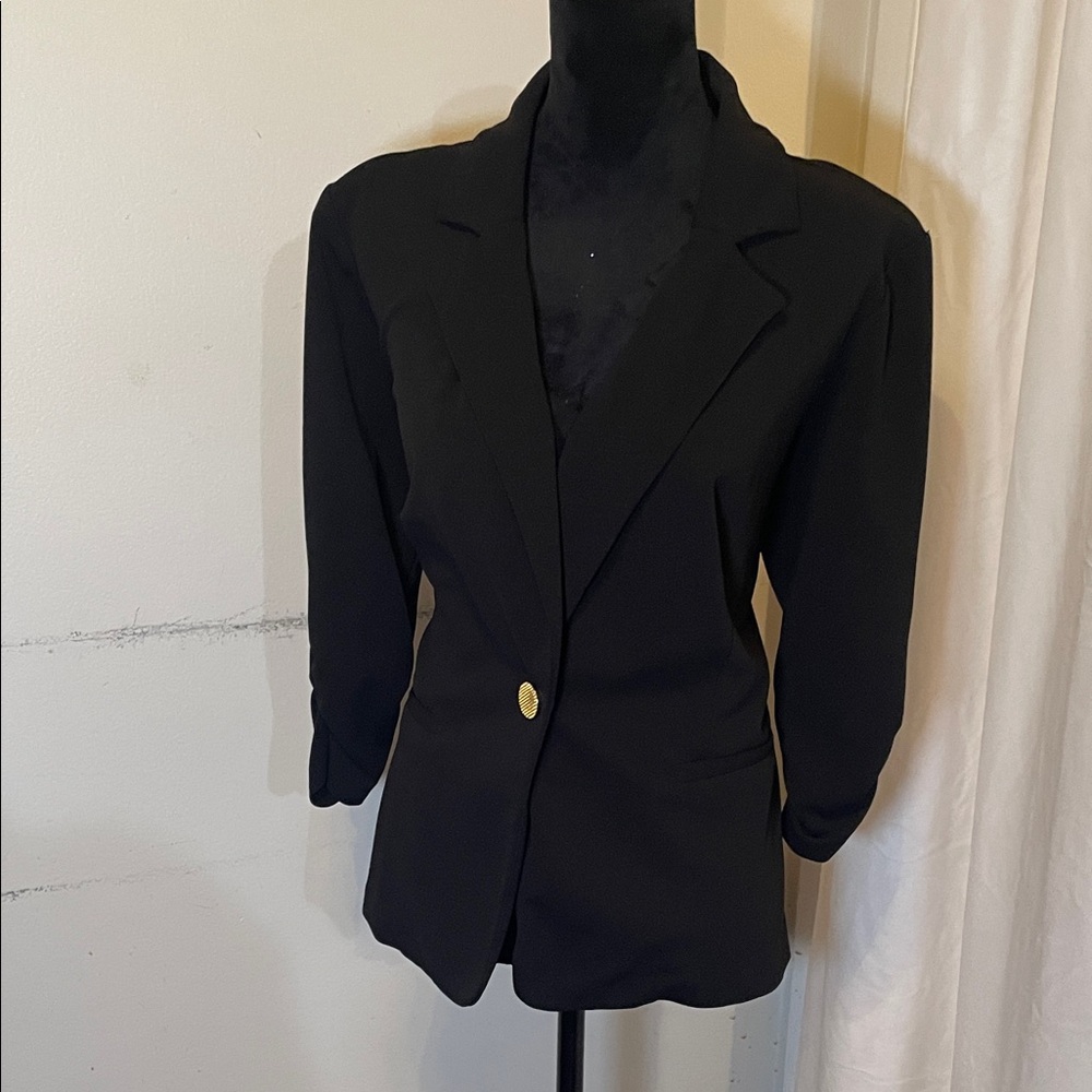 Elegant Black Women's Blazer